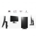 ⁦מסך מחשב 27" LG LED IPS 27BL650C-B⁩ – תמונה ⁦3⁩