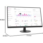 מסך מחשב 31.5 אינטש Lenovo IP monitor D32-40 66FCGAC2IS Full HD – תמונה 3
