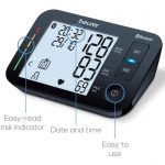 מד לחץ דם לזרוע כולל Bluetooth לחיבור לטלפון הנייד Beurer BM54 – תמונה 2