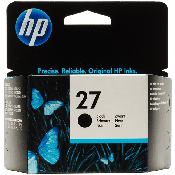 ראש דיו תואם שחור HP27 C8727AE