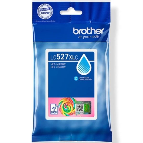 ראש דיו כחול תואם 2000 דף Brother LC-527XLC