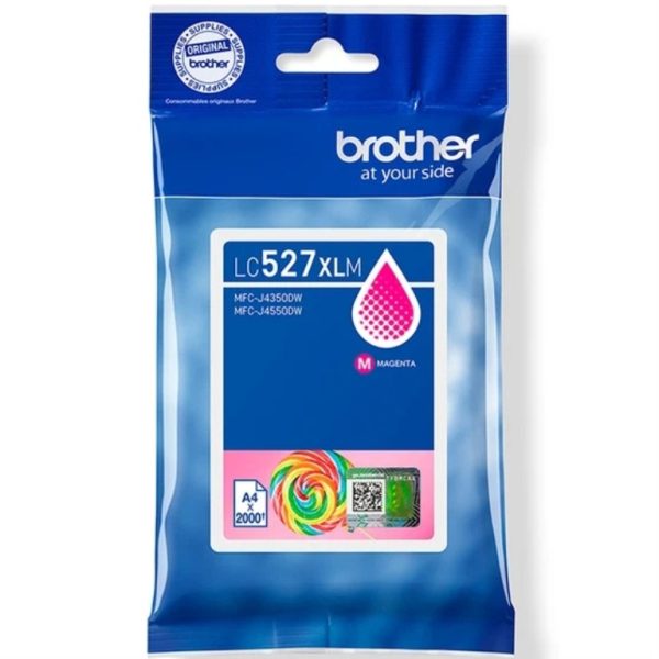 ראש דיו אדום תואם 2000 דף Brother LC-527XLM