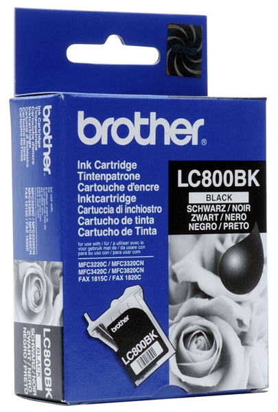 ראש דיו שחור מקורי Brother LC800BK ראש דיו שחור מקורי Brother LC800BK
