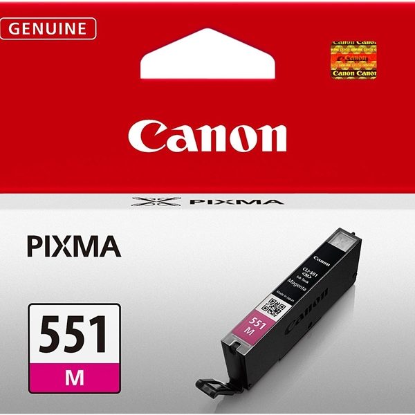 ראש דיו מקורי אדום CANON CLI-551M