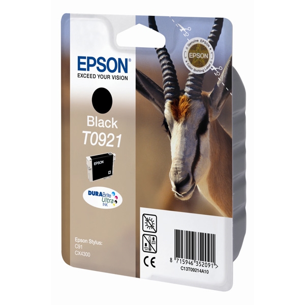 ראש דיו מקורי שחור EPSON T0921