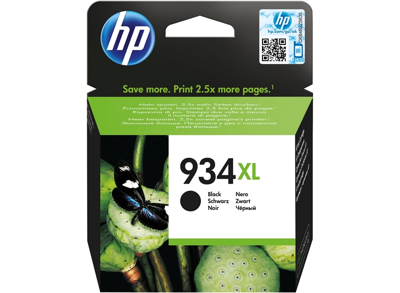 ראש דיו מקורי שחור HP 934XL C2P23AE