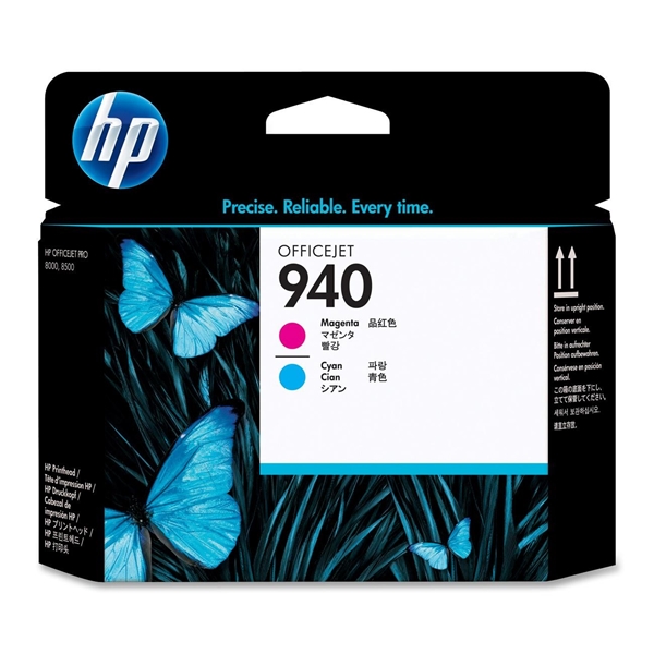 ראש הדפסה מקורי אדום וכחול HP 940 C4901A