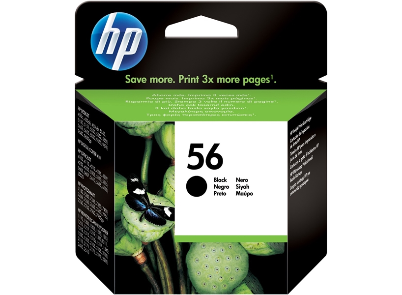 ראש דיו מקורי שחור HP56 C6656AE ראש דיו מקורי שחור HP56 C6656AE