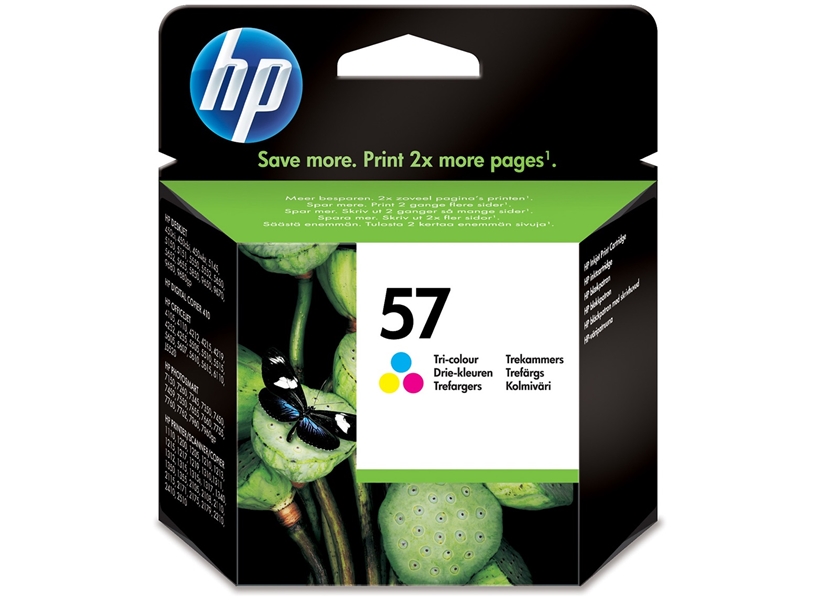 ראש דיו מקורי צבעוני HP57 C6657AE ראש דיו מקורי צבעוני HP57 C6657AE