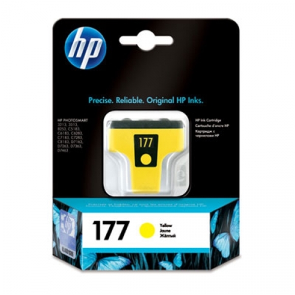 ראש דיו מקורי צהוב HP177 C8773HE ראש דיו מקורי צהוב HP177 C8773HE