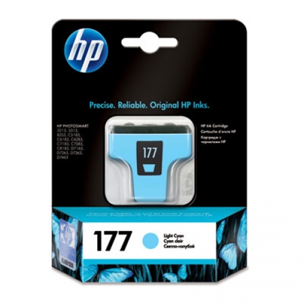 ראש דיו מקורי כחול בהיר HP177 C8774HE ראש דיו מקורי כחול בהיר HP177 C8774HE