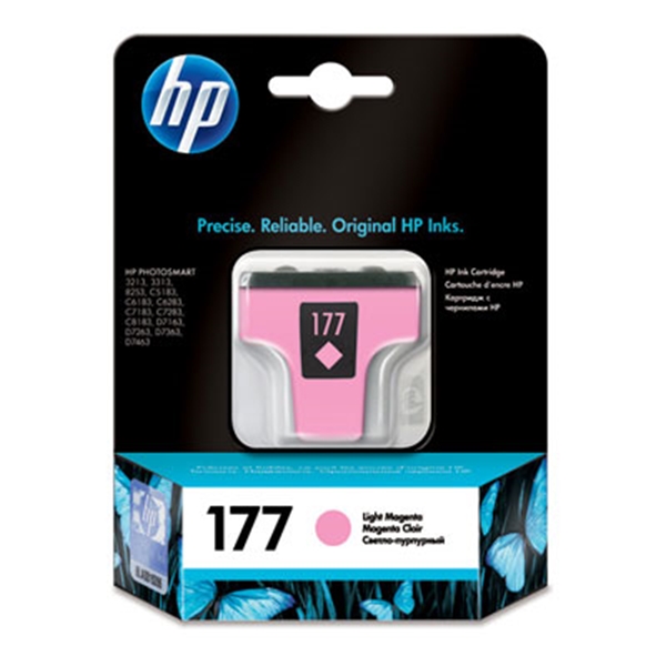 ראש דיו מקורי אדום בהיר HP177 C8775HE ראש דיו מקורי אדום בהיר HP177 C8775HE