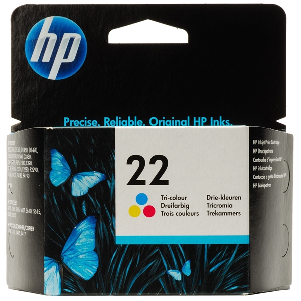 ראש דיו מקורי צבעוני HP22 C9352AE ראש דיו מקורי צבעוני HP22 C9352AE