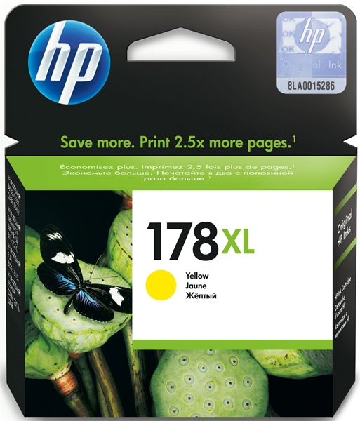 ראש דיו מקורי צהוב HP 178XL CB325HE ראש דיו מקורי צהוב HP 178XL CB325HE