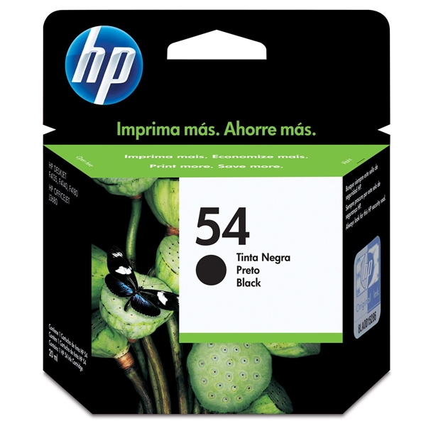 ראש דיו מקורי שחור HP54 CB334AE ראש דיו מקורי שחור HP54 CB334AE