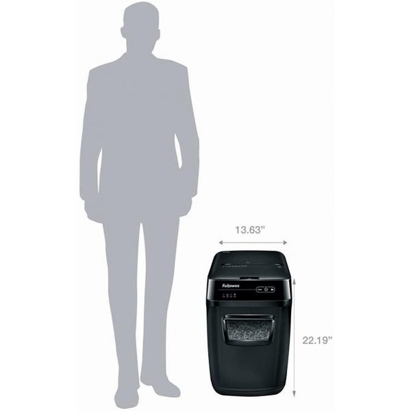 ⁦מגרסה משרדית אוטומטית בתקן DIN-P5 עד 200 דף Fellows AutoMax 200M⁩ – תמונה ⁦3⁩