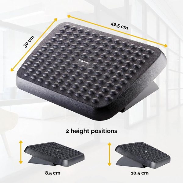 ⁦הדום משרדי לרגלייםFellowes Standard Foot Rest⁩ – תמונה ⁦3⁩
