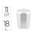 ⁦מגרסת נייר פתיתים 11 דפים 18 ליטר Fellowes Powershred LX70-W⁩ – תמונה ⁦3⁩