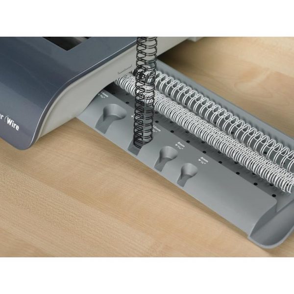 ⁦מכונת כריכה ספירלי מתכת ידני Fellowes Galaxy wire⁩ – תמונה ⁦3⁩