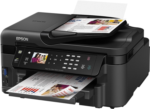 מדפסת הזרקת דיו EPSON WorkForce WF-3520DWF