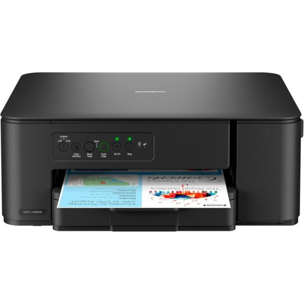 מדפסת הזרקת דיו משולבת אלחוטית Brother DCP-J1260W – תמונה 3
