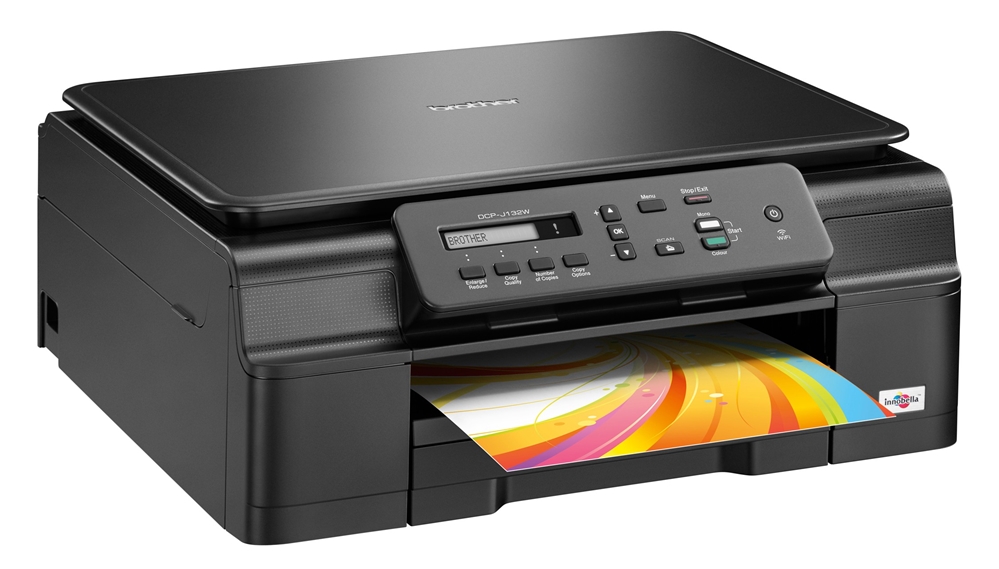 מדפסת משולבת הזרקת דיו  Brother DCP-J132W