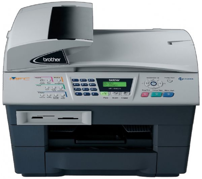 מדפסת משולבת הזרקת דיו  Brother MFC-5840CN