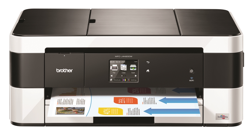 מדפסת משולבת הזרקת דיו  Brother MFC-J4420DW