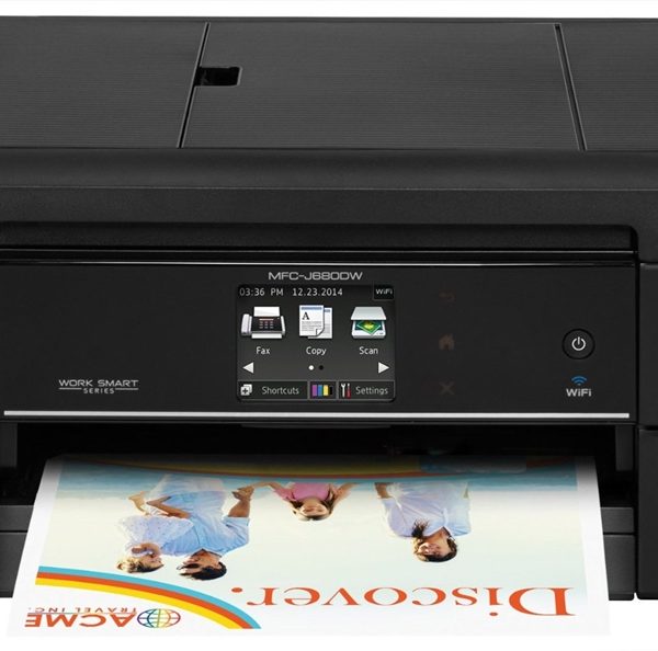 מדפסת משולבת הזרקת דיו Brother MFC-J680DW