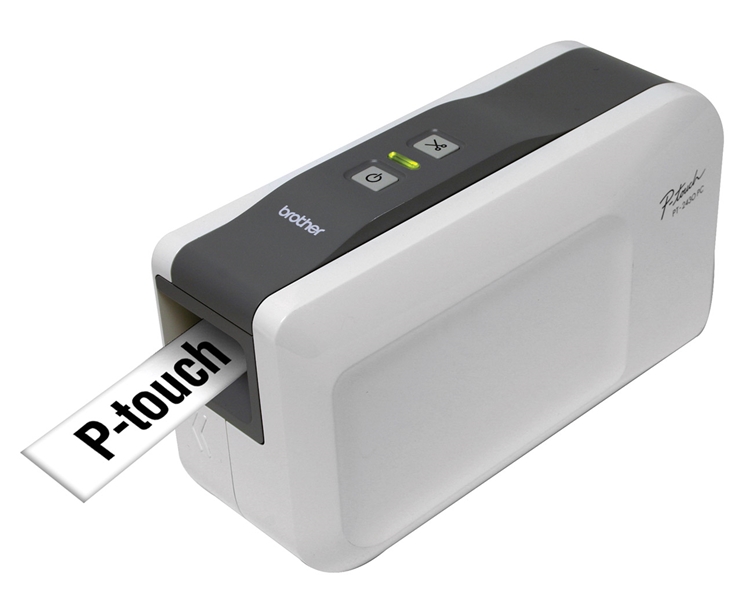 מדפסת מדבקות מקצועית עם חיתון אוטומטי  Brother PT-2430PC