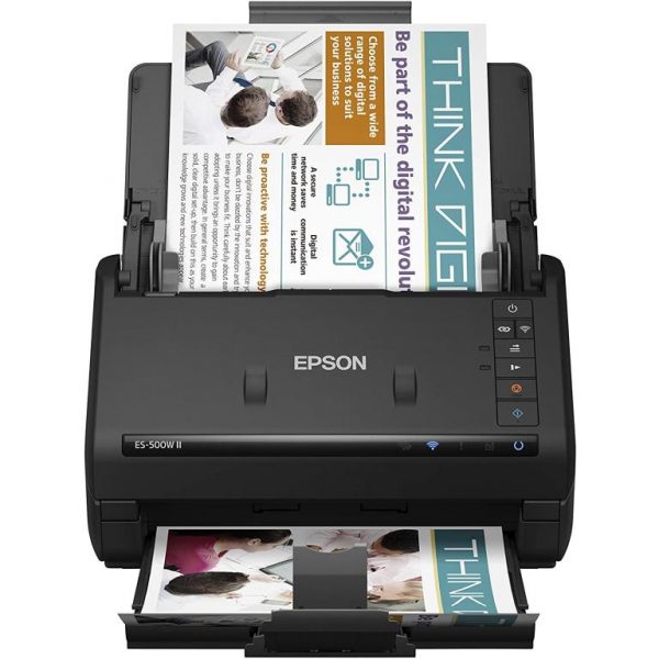 ⁦סורק מסמכים Epson WorkForce ES-500W II⁩ – תמונה ⁦3⁩