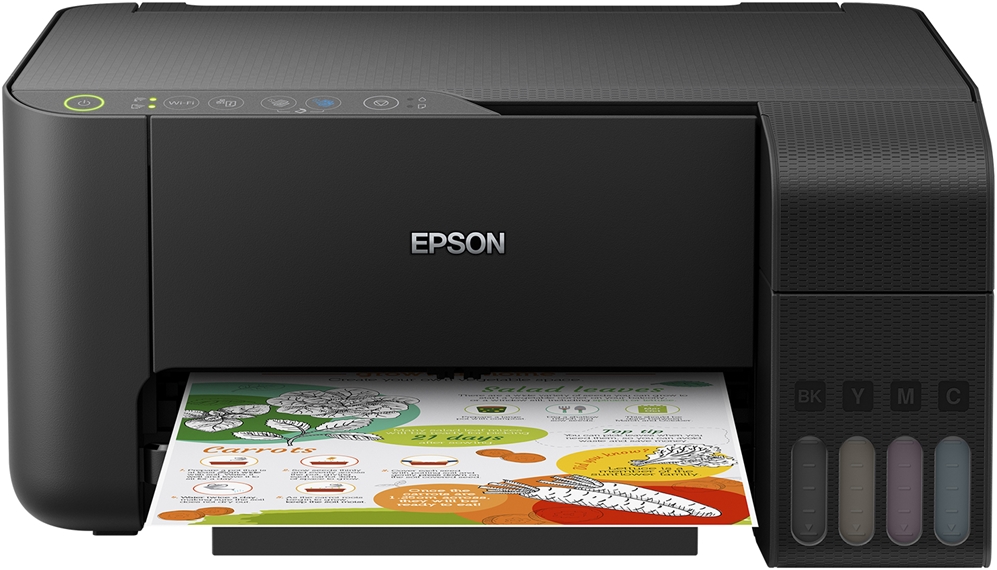 מדפסת דיו משולבת אלחוטית Epson EcoTank L3150 מדפסת דיו משולבת אלחוטית Epson EcoTank L3150