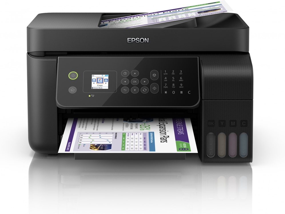 מדפסת דיו משולבת אלחוטית Epson EcoTank L5190 מדפסת דיו משולבת אלחוטית Epson EcoTank L5190