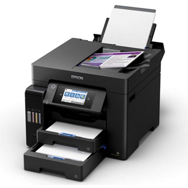 ⁦מדפסת דיו משולבת אלחוטית Epson EcoTank L6550⁩ – תמונה ⁦3⁩