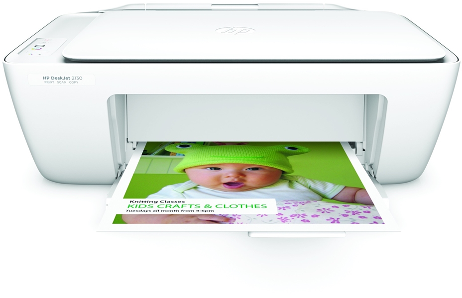 מדפסת הזרקת דיו HP DeskJet 2130 All-In-One - K7N77C מדפסת הזרקת דיו HP DeskJet 2130 All-In-One - K7N77C