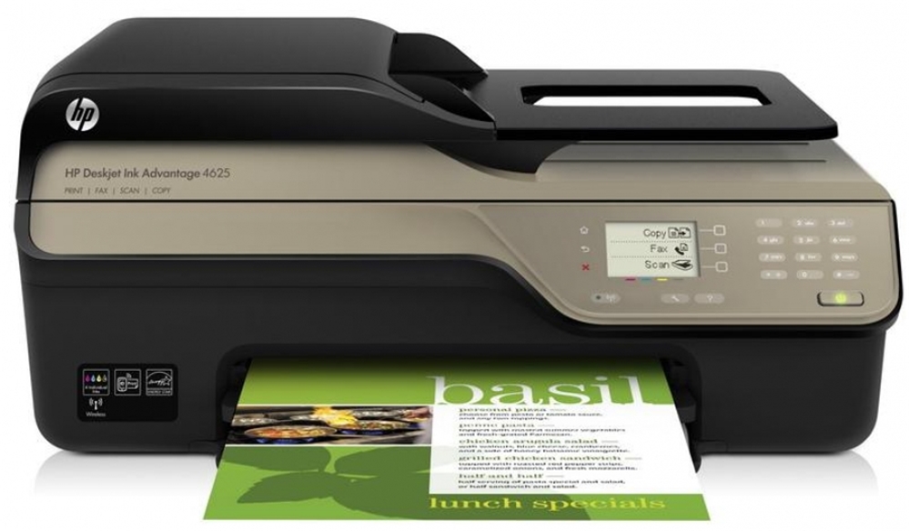 מדפסת הזרקת דיו HP Deskjet Ink Advantage 4625 e