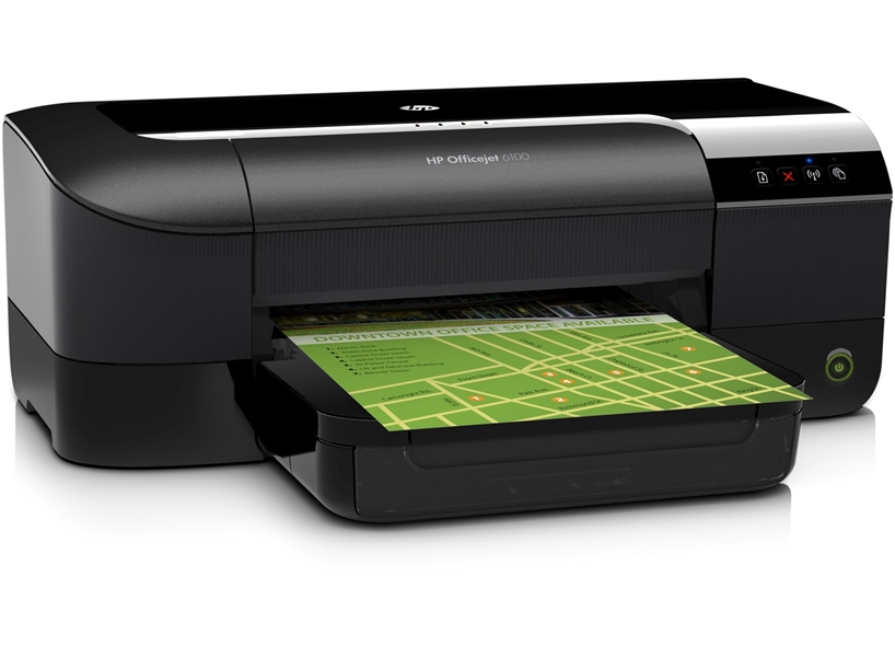 מדפסת הזרקת דיו HP Officejet 6100 e