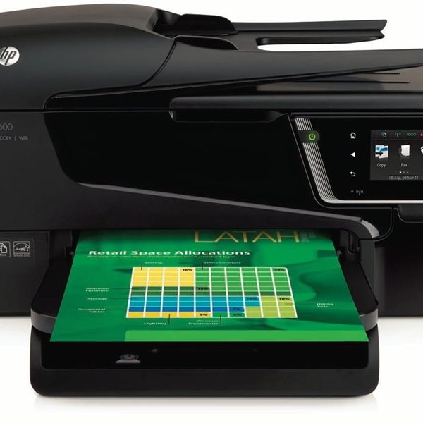 מדפסת הזרקת דיו HP Officejet 6600 e