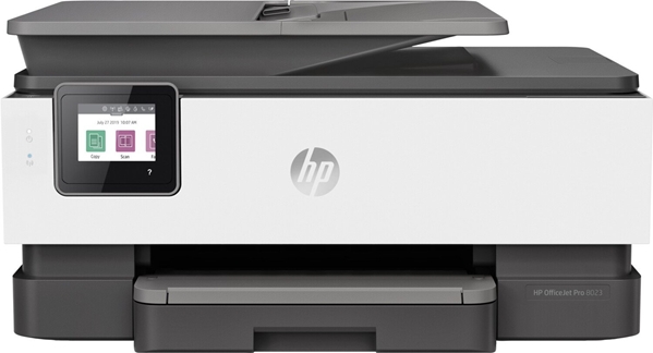מדפסת הזרקת דיו משולבת HP OfficeJet Pro 8023 All-in-One - 1KR64B - V-Printer: מדפסת