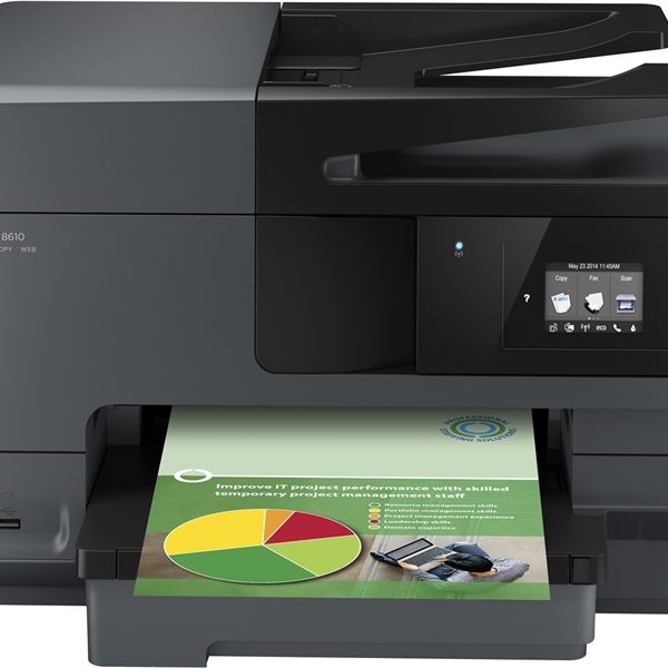 מדפסת הזרקת דיו HP Officejet Pro 8610 e-All-in-One – תמונה 2