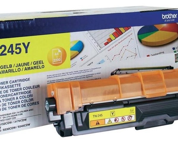 טונר תואם צהוב 2200 דף Brother TN-245Y