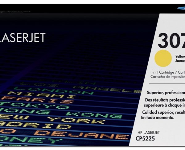 טונר צהוב תואם HP CE742A