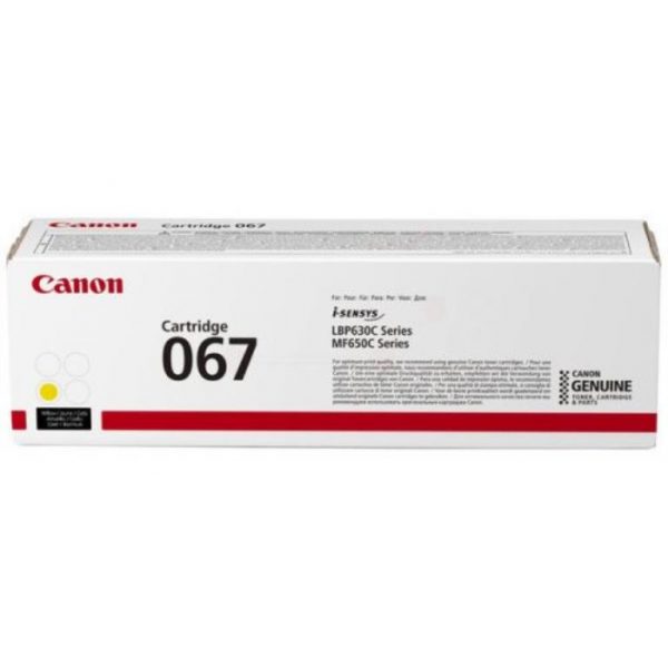 טונר צהוב מקורי Canon CRG067Y