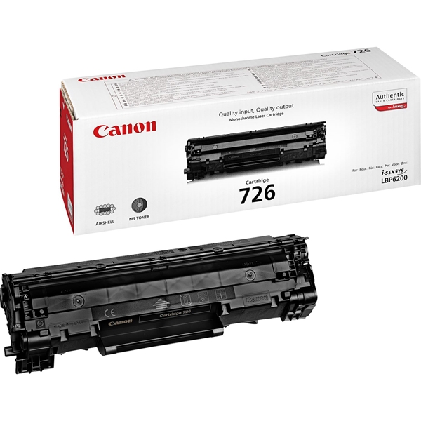 טונר שחור מקורי Canon CRG726