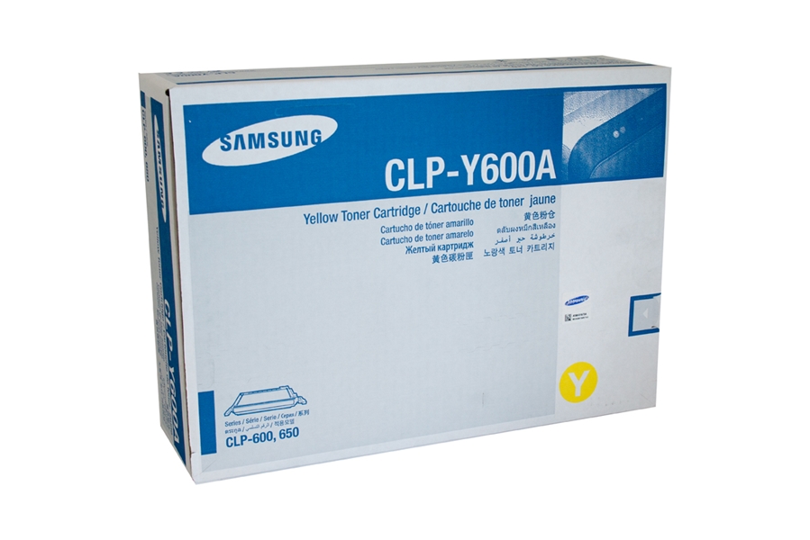 טונר צהוב מקורי Samsung CLP-Y600A