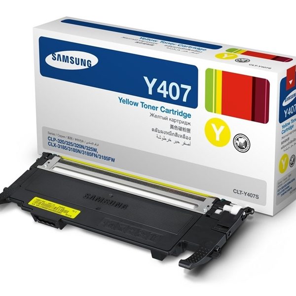 טונר צהוב מקורי Samsung CLT-Y407S