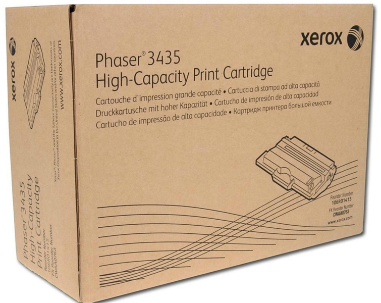 טונר שחור מקורי XEROX 106R01415
